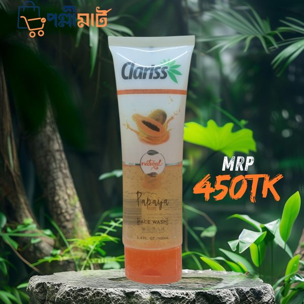 Clarris Papaya Facewash-100ml